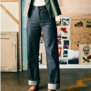 Imogene and Willie, trouser cut high waist jeans, black